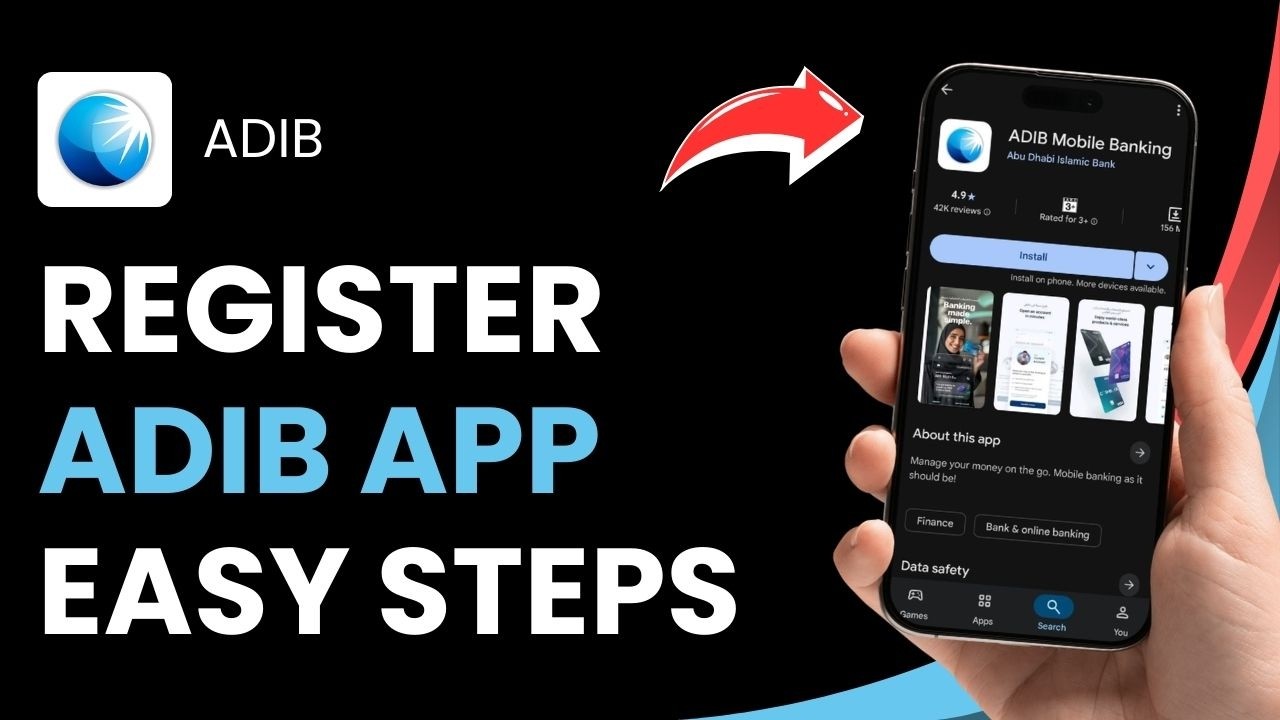How to Register ADIB App !