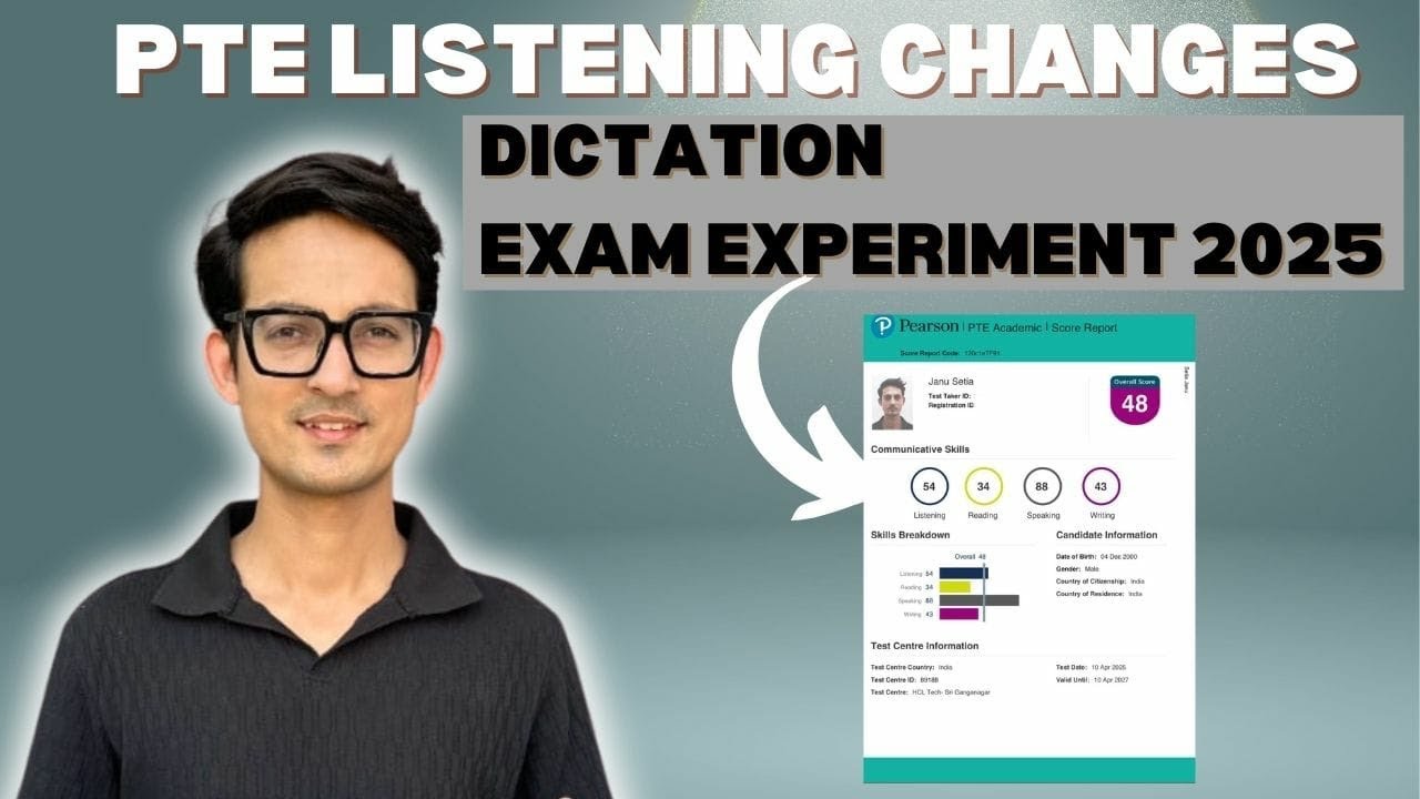 PTE LISTENING TIPS AND TRICKS 2025 || HOW TO IMPROVE DICTATION || DICTATION TRICKS #janupte #janusir