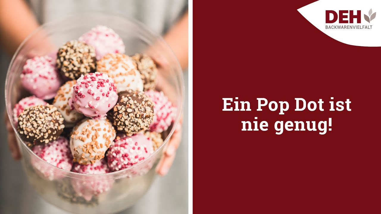 DEH // Bunte Pop Dots, inklusive Snackt&uuml;ten 🍩