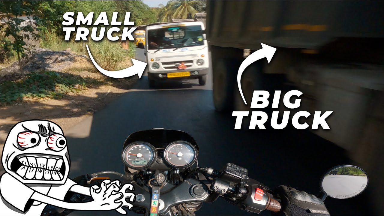 CLOSE CALL: GETTING CORNERED BY TRUCKS | Daily Observations #83