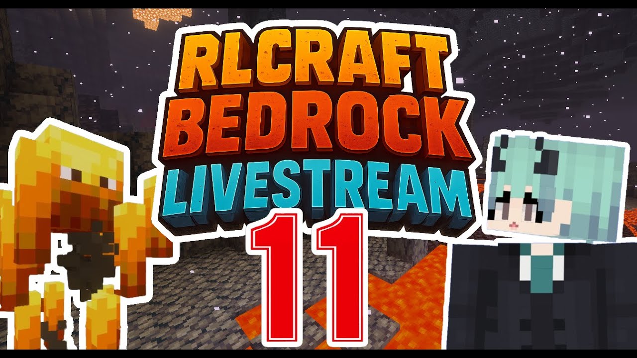 RLCraft Bedrock🔴| Stream #11 — Blaze Run