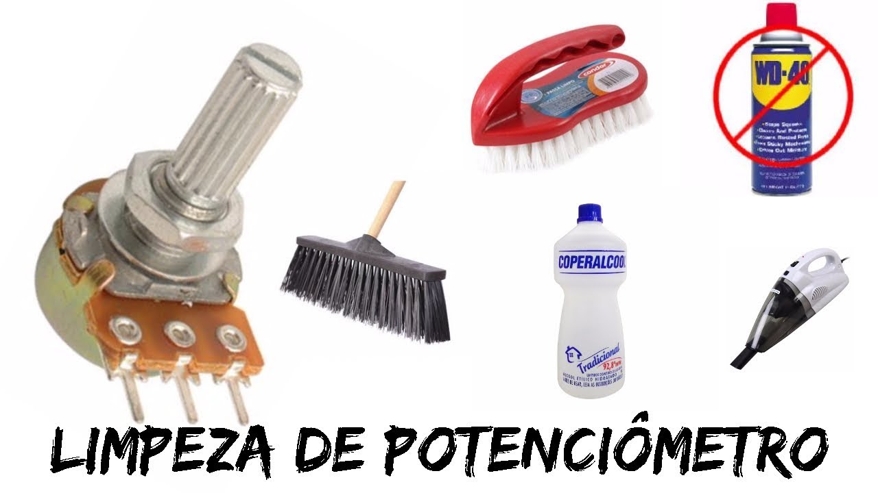 Limpeza de Potenciômetro