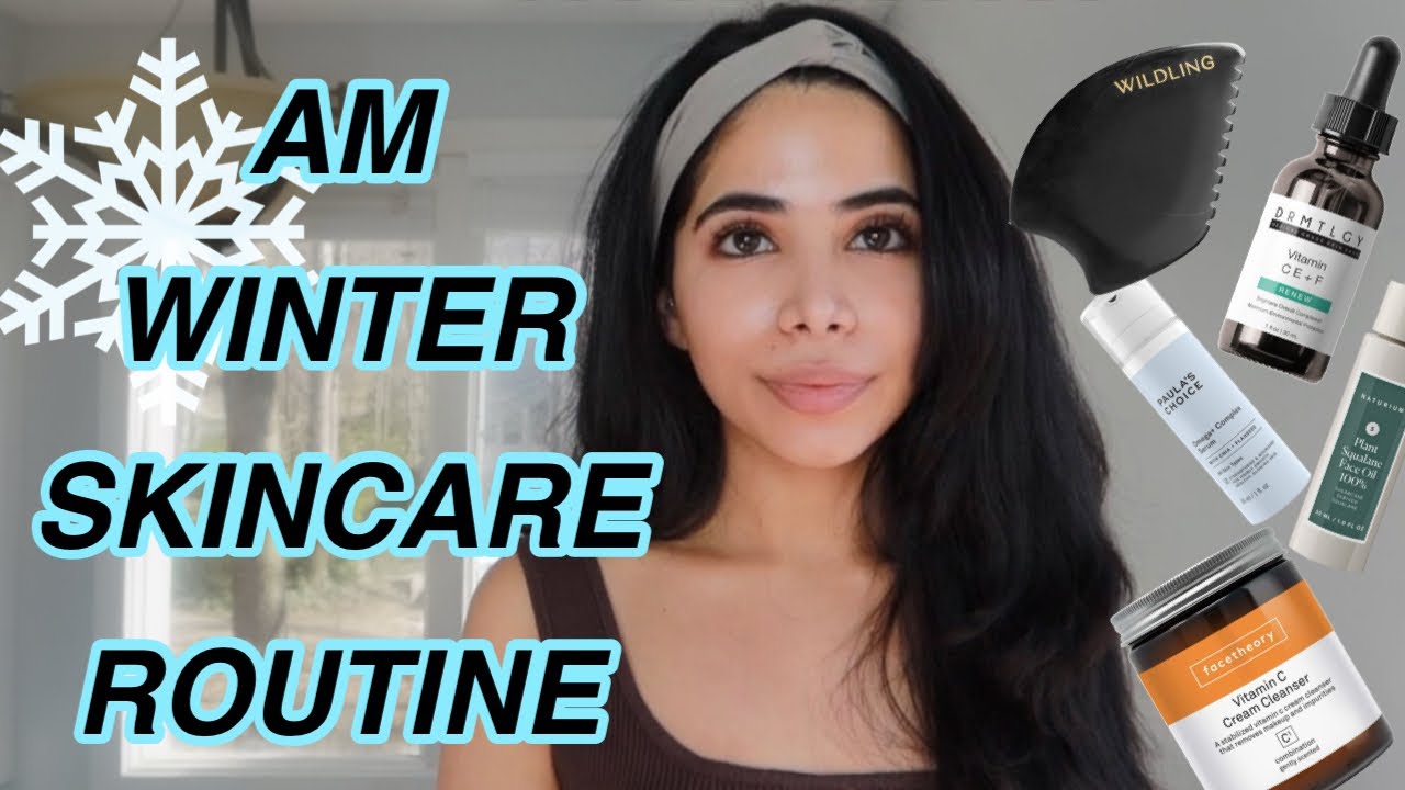 Esthetician’s Late 20s Anti-aging Winter AM Skincare Routine | Dry, Dark Spots, & Acne Prone skin