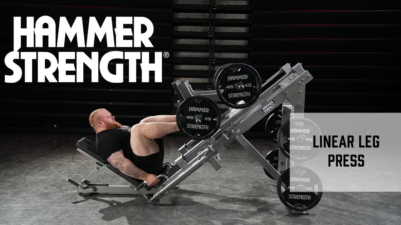Linear Leg Press | Hammer Strength Plate Loaded