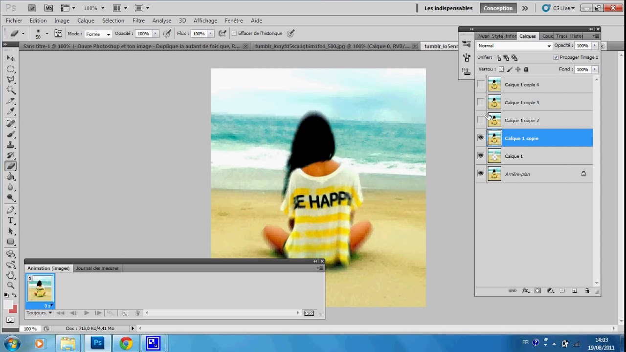Tutoriel Effet Flou Radial Anim&eacute;
