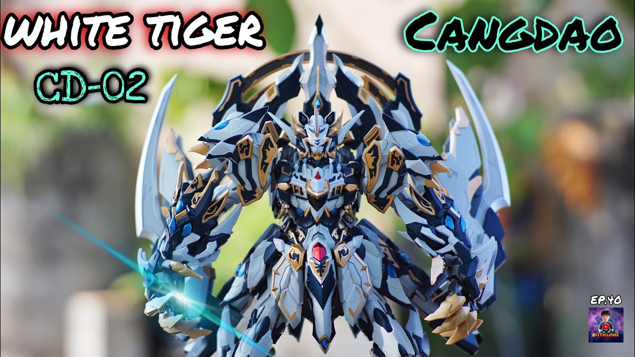 «Ep.40» [Unboxing]💥CangDao : CD-02 White Tiger 🐯 1/72