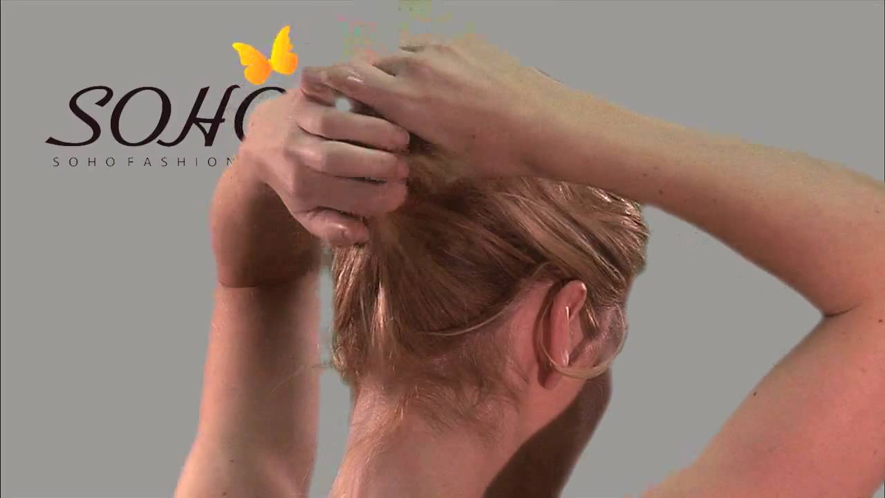 Soho - How To:  French Twist Hair Style