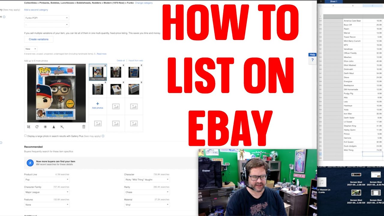 КАК РАЗМЕСТИТЬ ТОВАРЫ НА EBAY — ФОТО, ЦЕНЫ, ПРОЦЕСС