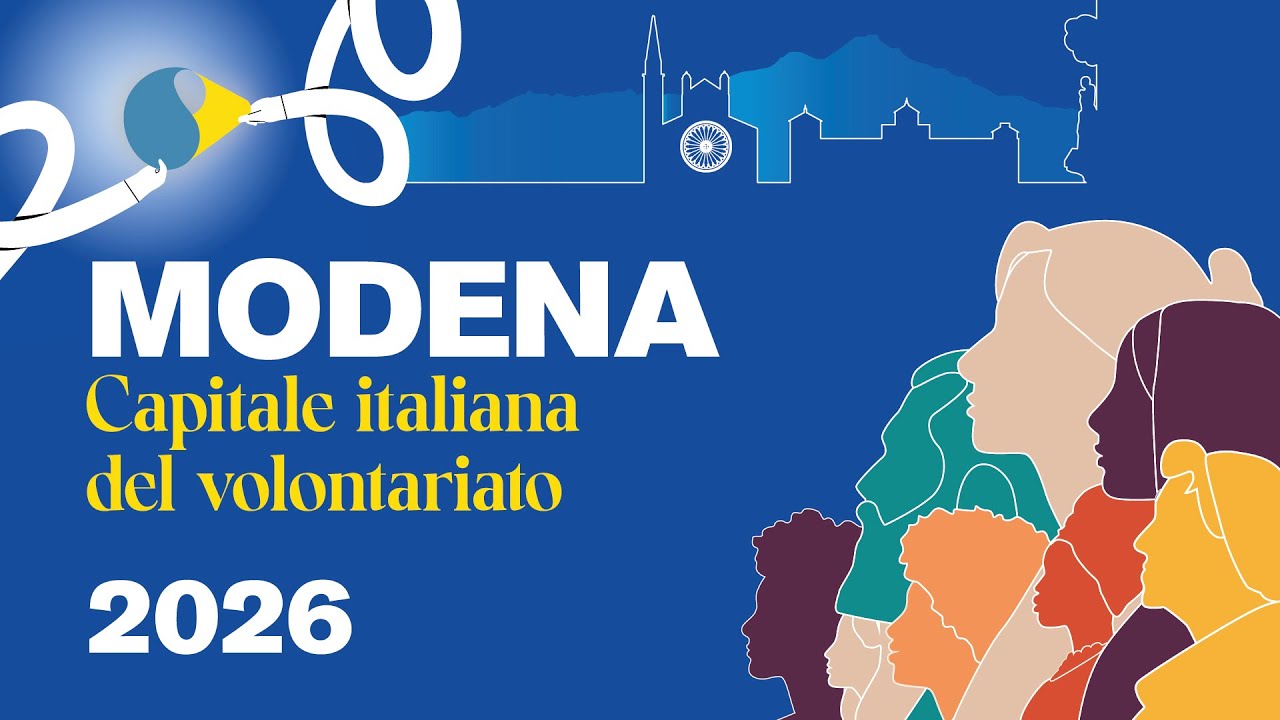 Modena Capitale Italiana del Volontariato 2026