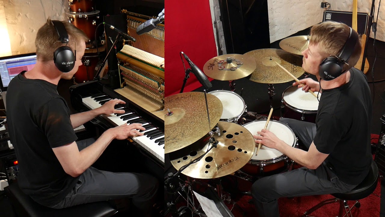 Avishai Cohen - One For Mark (piano/drum cover)