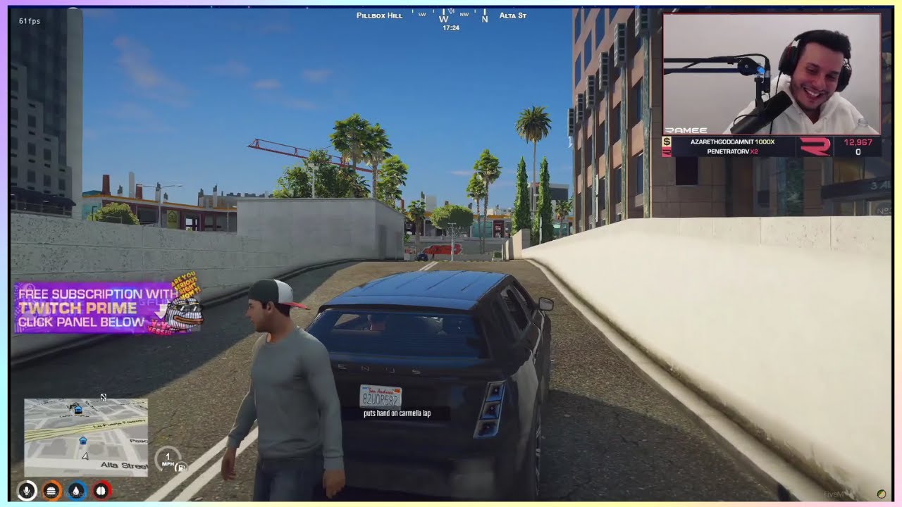 Ramee Blushing While CG Trolls him with Carmella | NoPixel 3.0 GTA RP