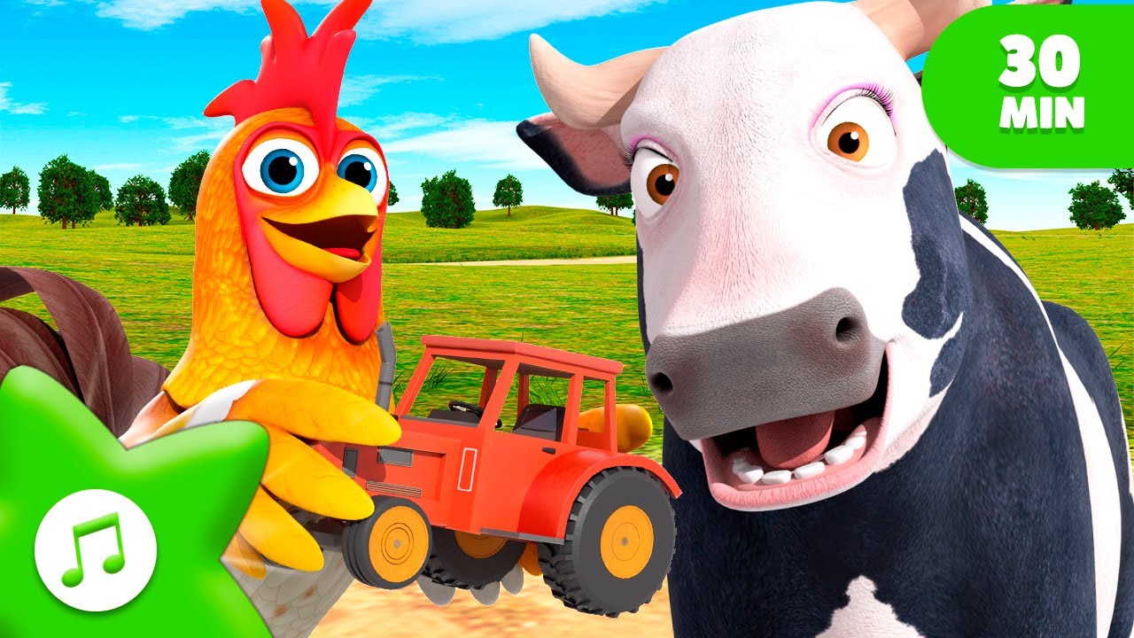 Farm Adventure: Zenón and Bartolito Take the Tractor Tour! | Cartoon for kids | Zenon the Farmer