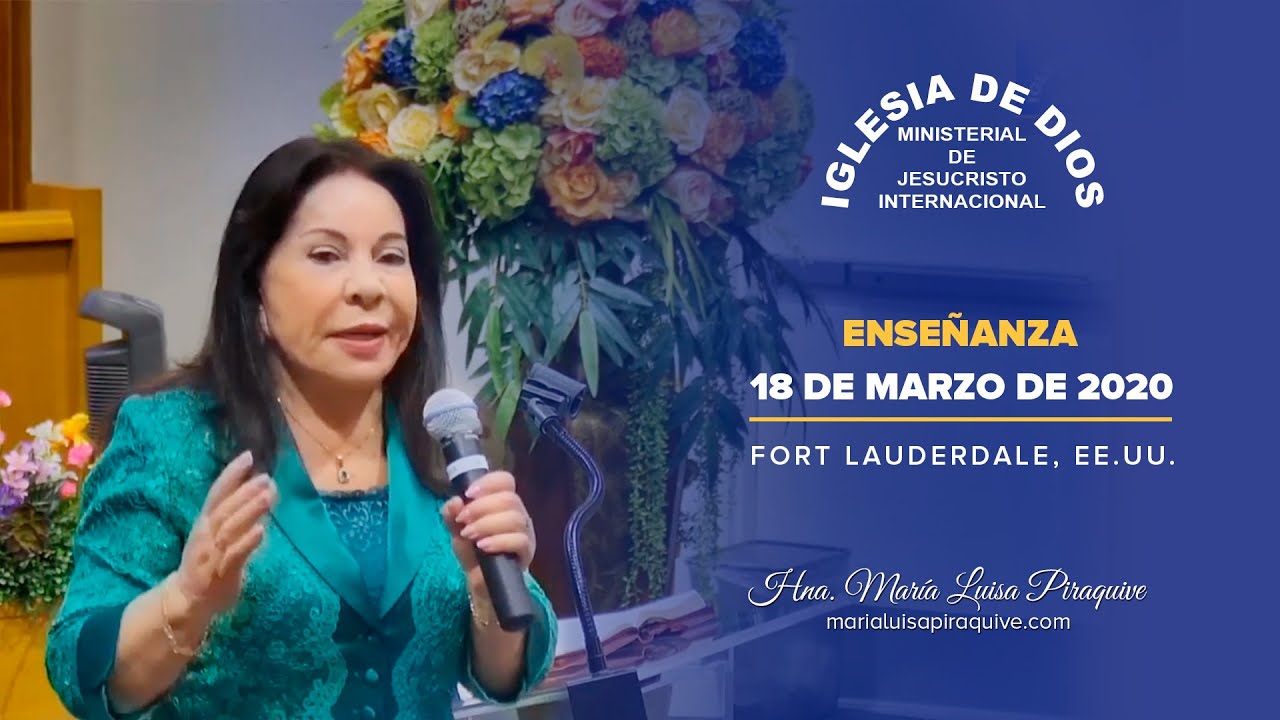 Enseñanza: Lamentaciones 2 - 18 marzo 2020 - Hna. María Luisa Piraquive, #IDMJI