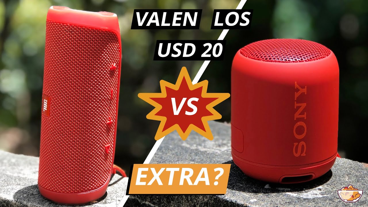JBL Flip 4 Vs Sony SRS XB12 - ¿Vale La Pena el Dinero Extra?