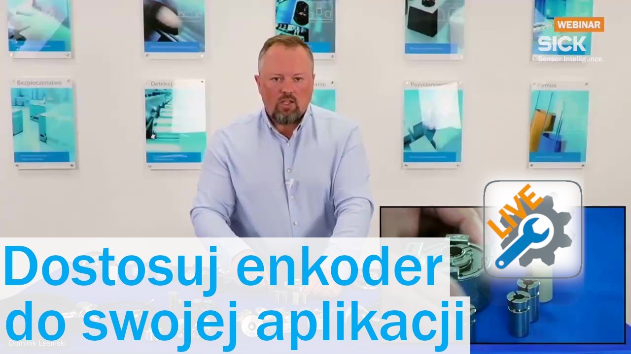 SICK Webinar | Dostosuj enkoder inkrementalny do swojej aplikacji -  porady i wskazówki