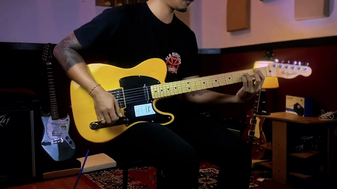FENDER STANDARD SERIES TELECASTER MADE IN INDONESIA 🔥🔥Ready stock ‼️