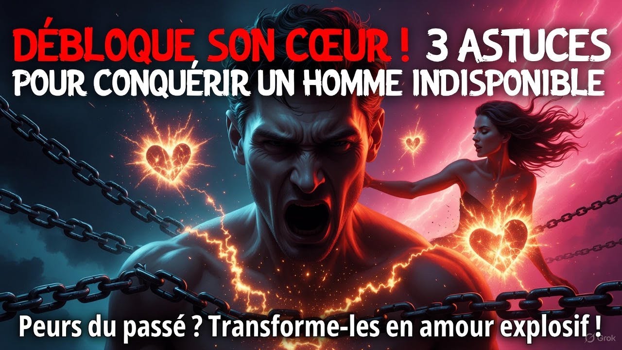 Il est fou de toi mais bloqué par ses peurs ? 3 Astuces puissantes pour débloquer son cœur ❤️‍🔥