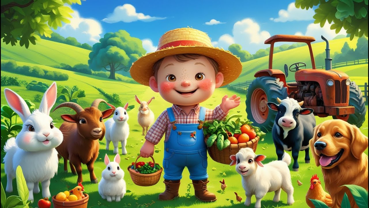 🎶 Micul Fermier &ndash; C&acirc;ntecel pentru Copii 🚜🐮