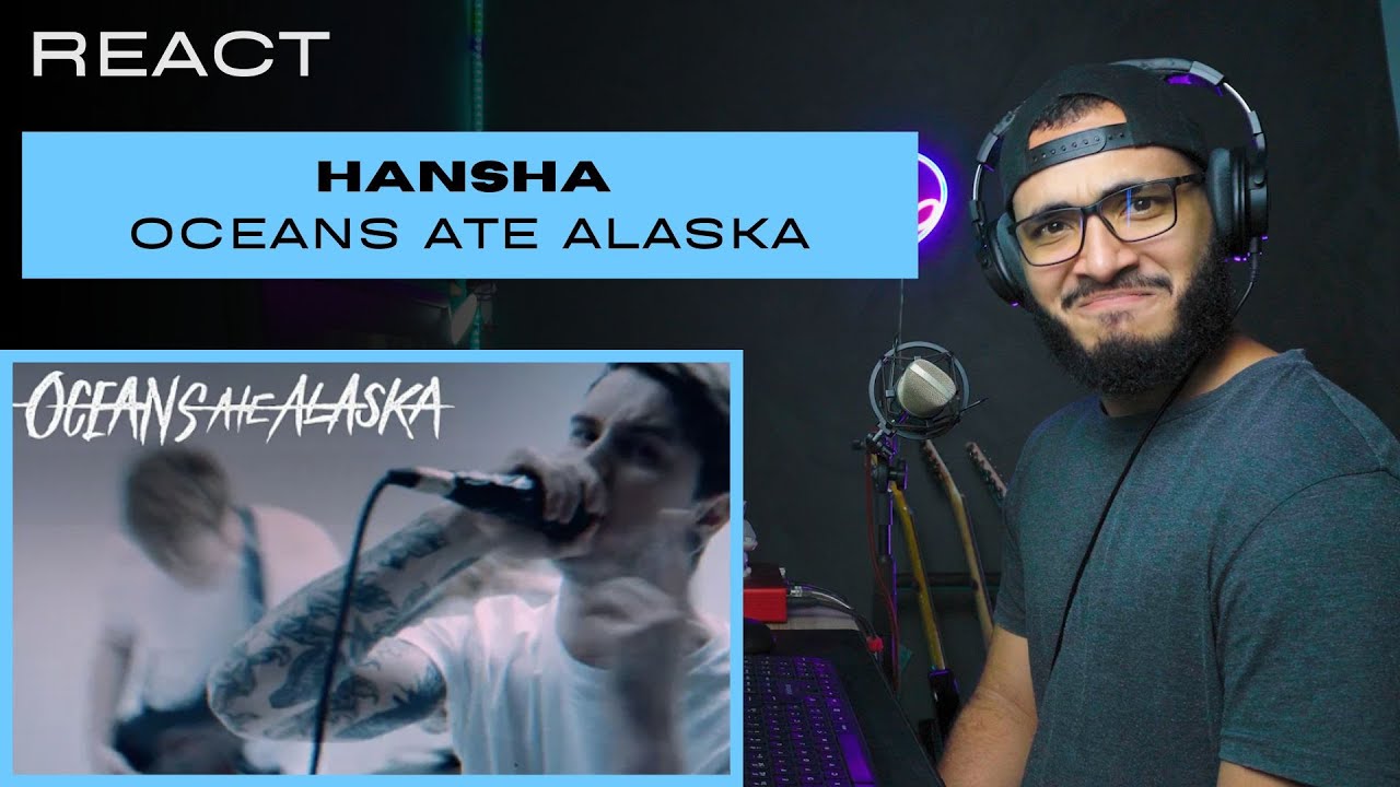 REACT | Guitarrista de Metal reagindo a Oceans Ate Alaska - Hansha