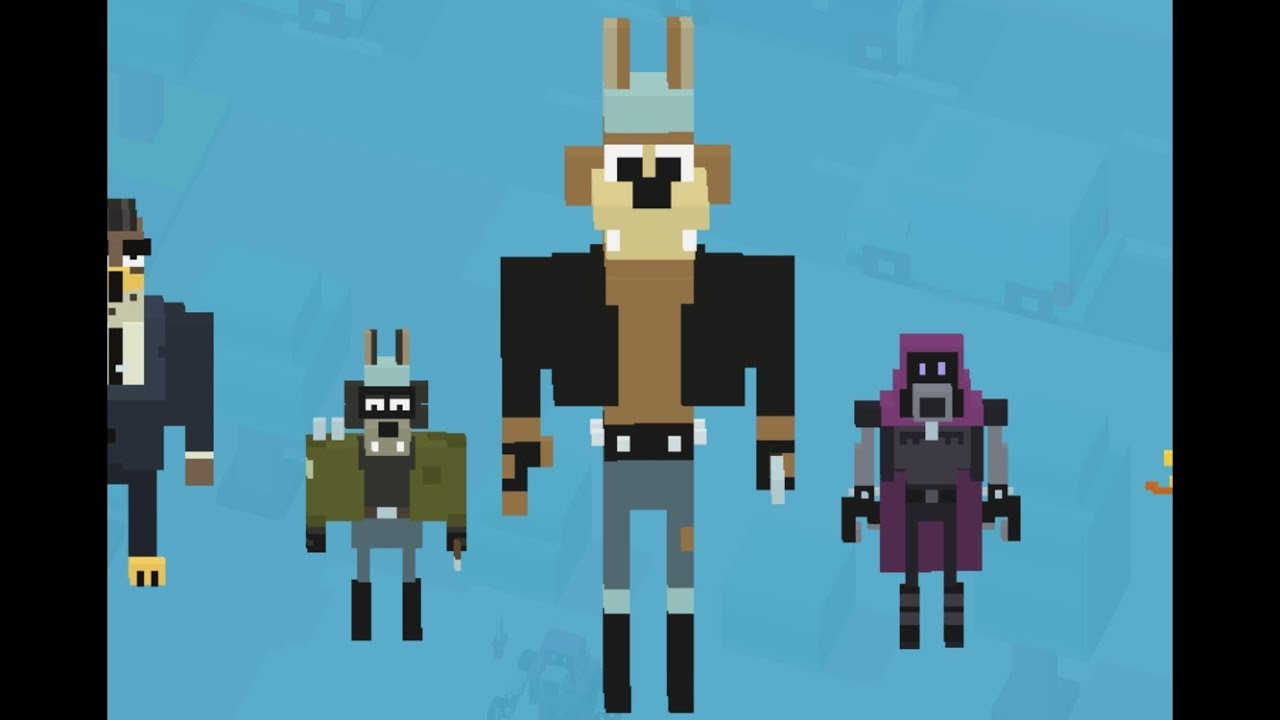 Disney Crossy Road - Bad Dogs Bundle (Hack, Slash, and Nik Nokturne)