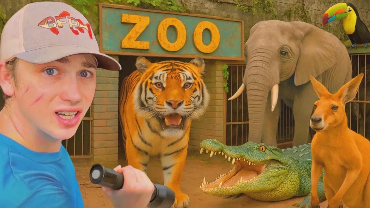 J'ai découvert un zoo abandonné...