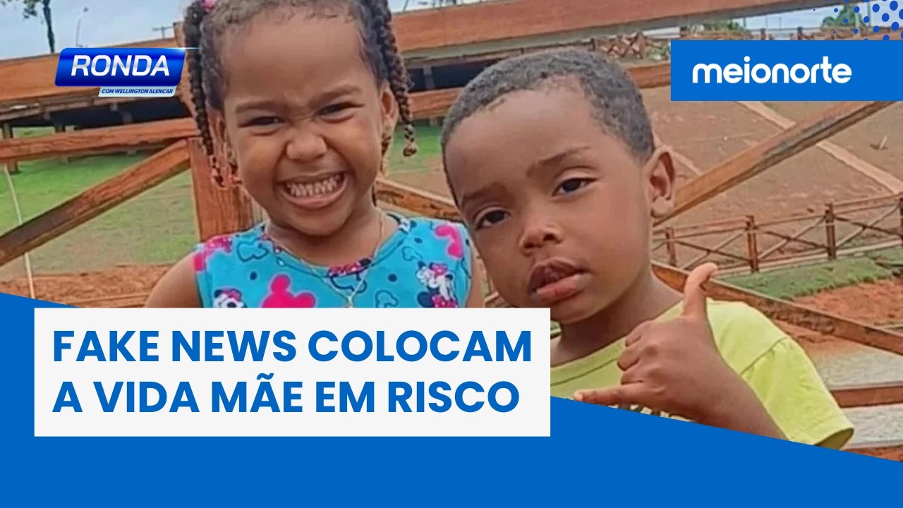 Crianças desaparecidas em Bacabal: fake news colocam a vida mãe em risco; veja o motivo! | Ronda
