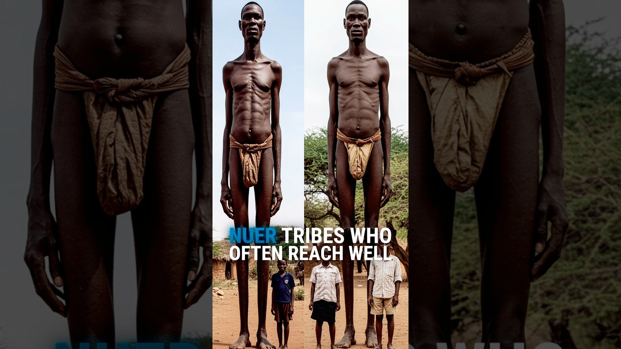 The Evolutionary Adaptations of the Nilotic People of Sudan #shortsfeed #shorts #shortvideo #fyp