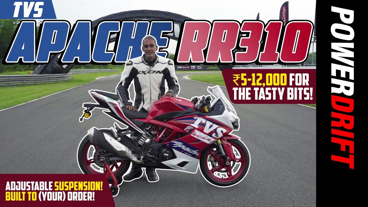 TVS Apache RR 310 BTO | Built just for you | PowerDrift | First Ride Review