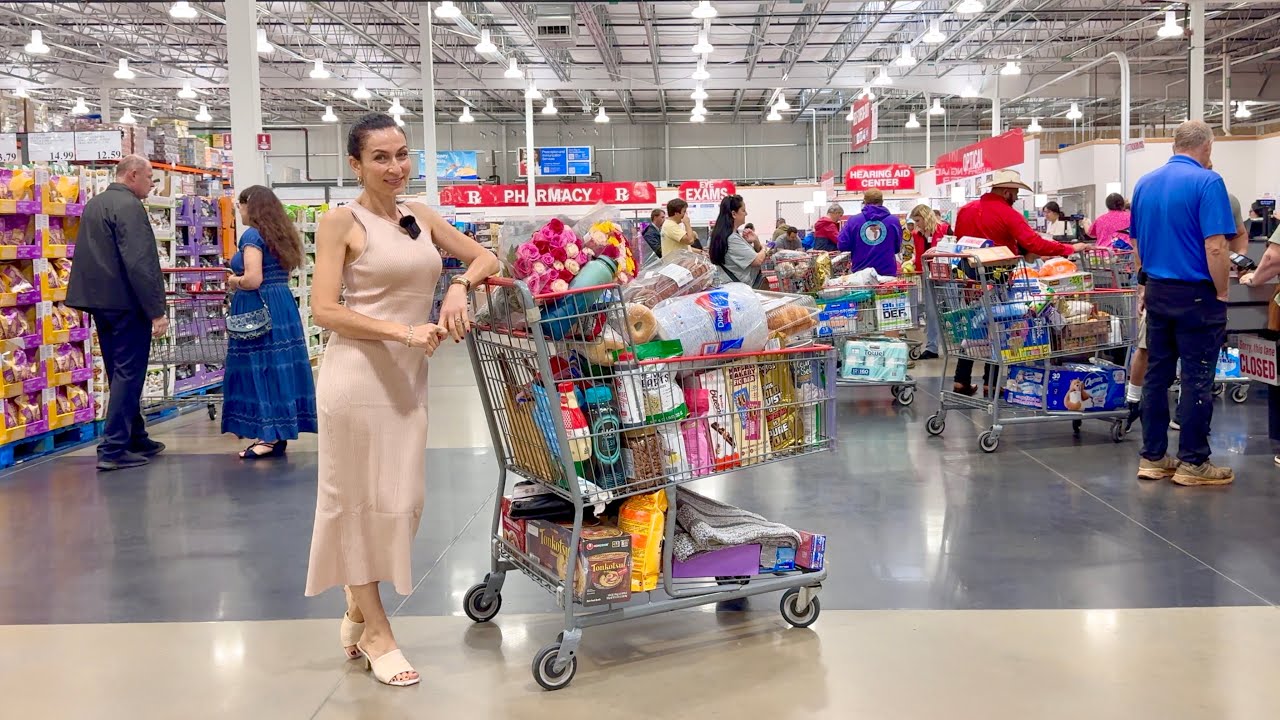 Шопинг из  Магазина Костко Costco | Пробуем Суши | Добрались До Дома 🏡 | Семейный Влог | Эгине