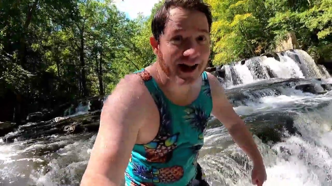 Brush Creek Falls jump! 8/31/2022