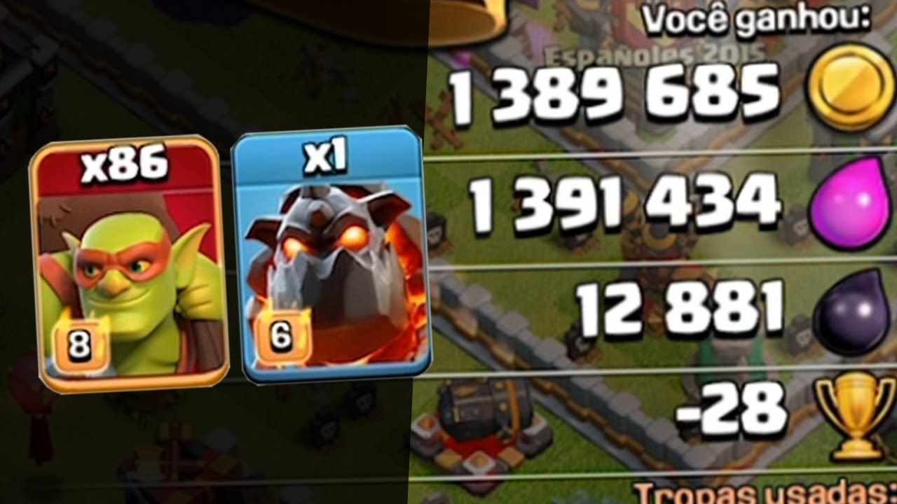 FIQUE RICO COM ESSA NOVA ESTRATÉGIA NO CLASH OF CLANS
