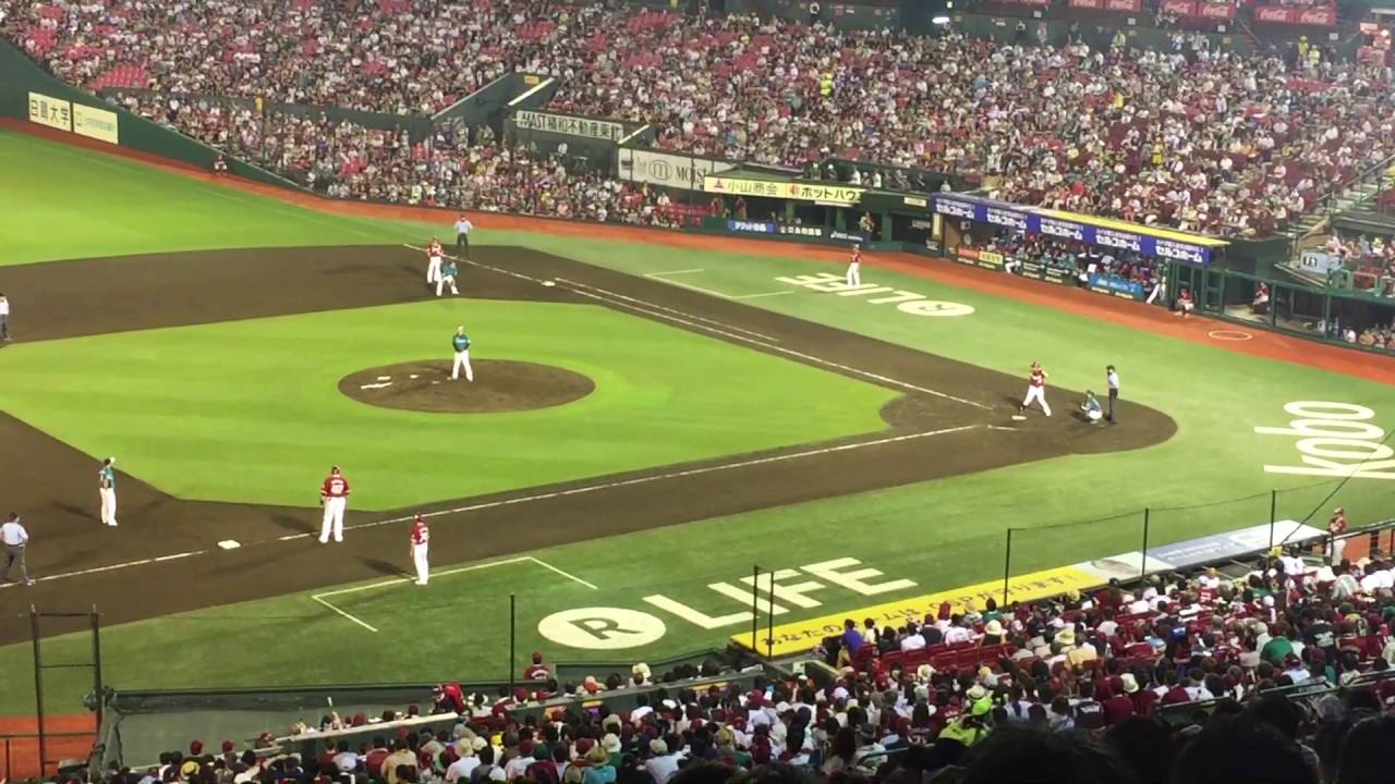 20160806 【楽天】島内の満塁ホームラン