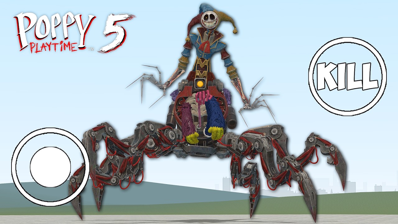 I Become New Prototype Poppy Playtime Chapter 5 in Garry's Mod