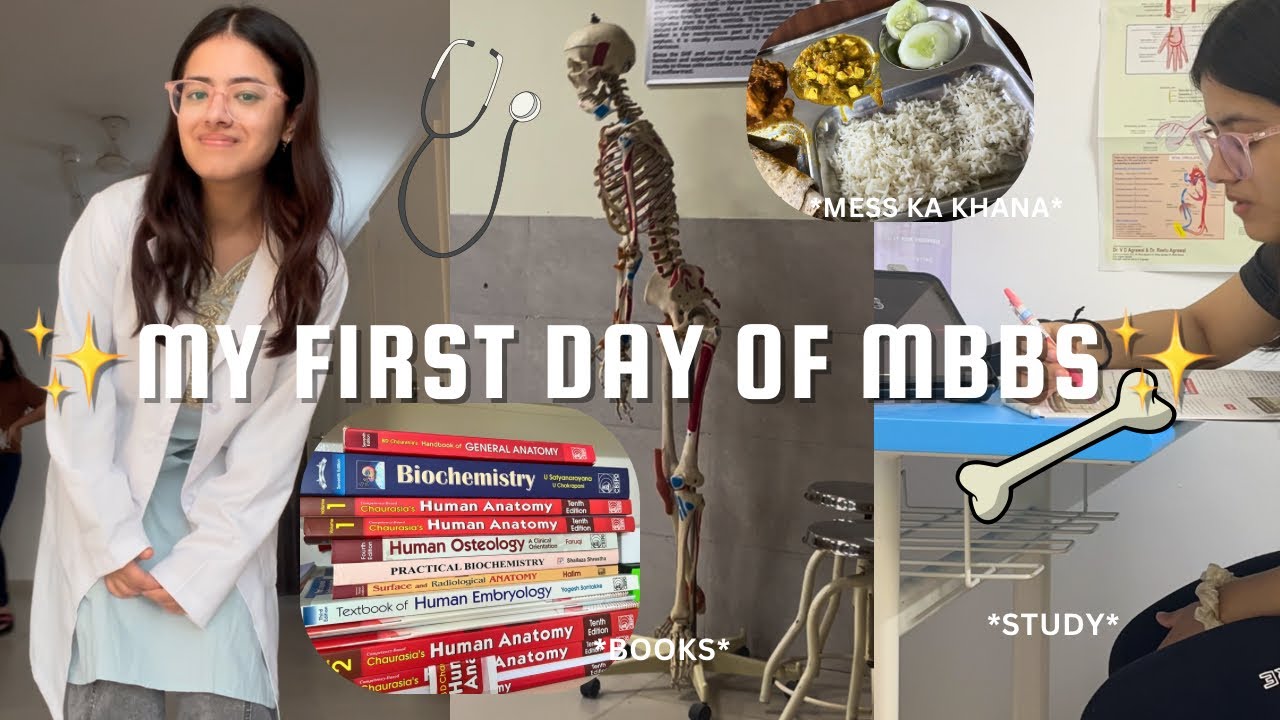 FIRST DAY OF COLLEGE ft.MBBS🥼🩺✨ #trending #mbbs #neet 