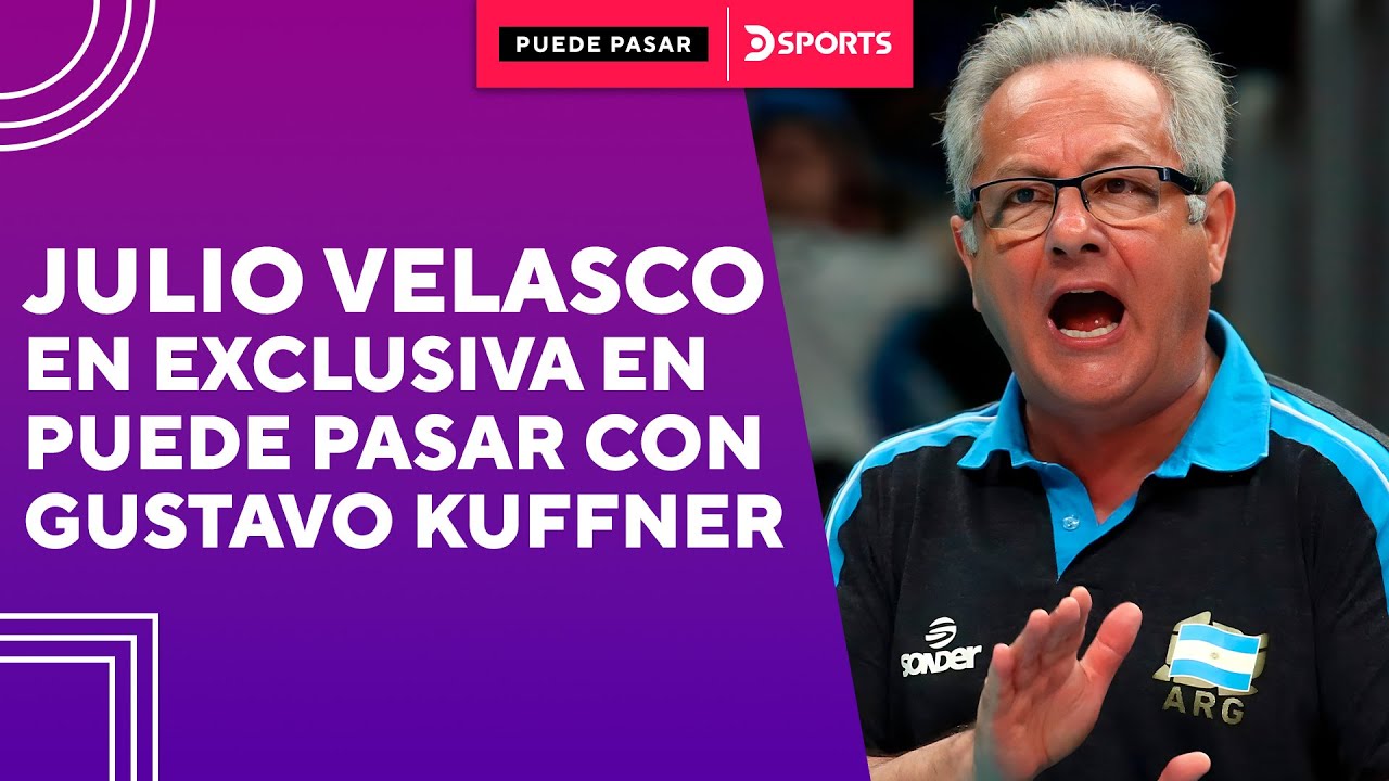 🏐🎙️ ENTREVISTA EXCLUSIVA con Julio #VELASCO #DSPORTS | #PuedePasar