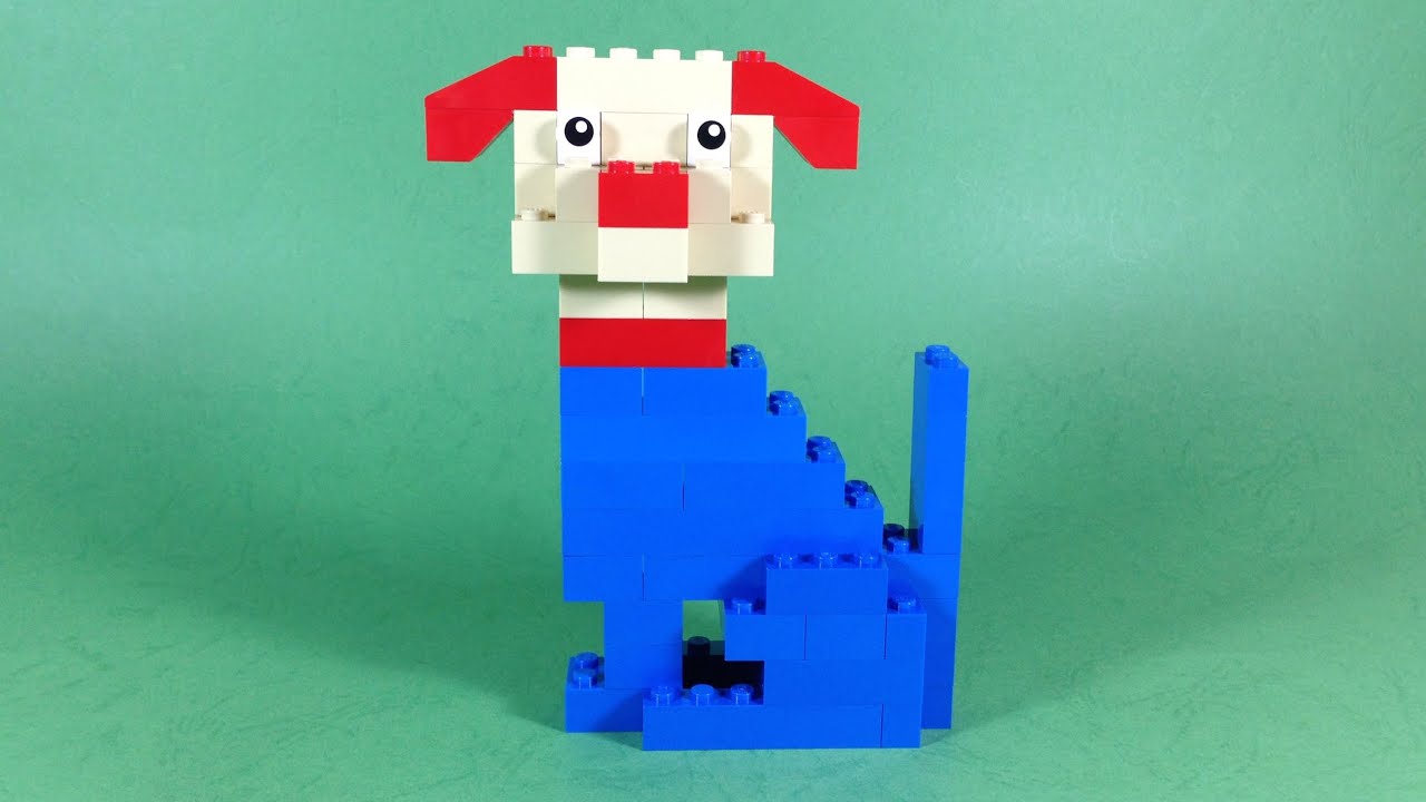 How To Make Lego DOG  - 10664 LEGO® Bricks and More Creative Tower Tutorial