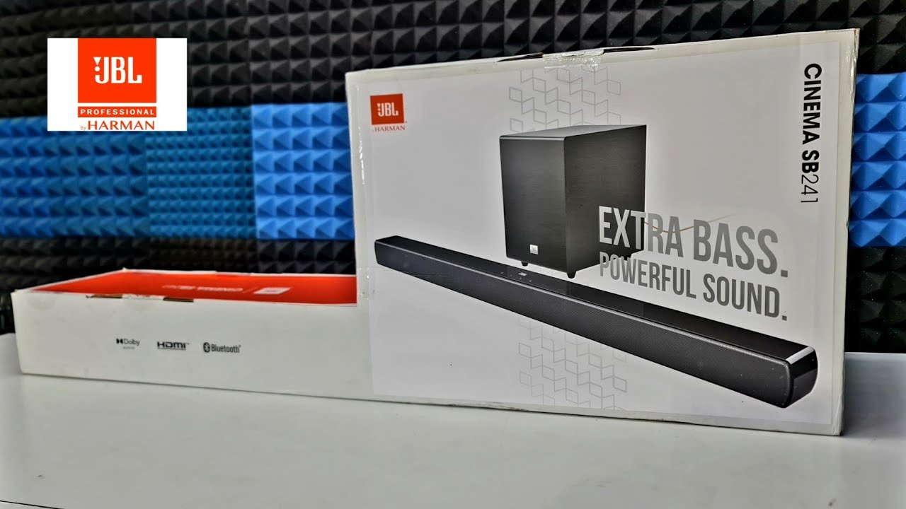 NEW JBL Cinema SB241/240 Dolby Soundbar⚡️UNBOXING/REVIEW⚡️110watts Extra Deep Bass | ONLY 10999