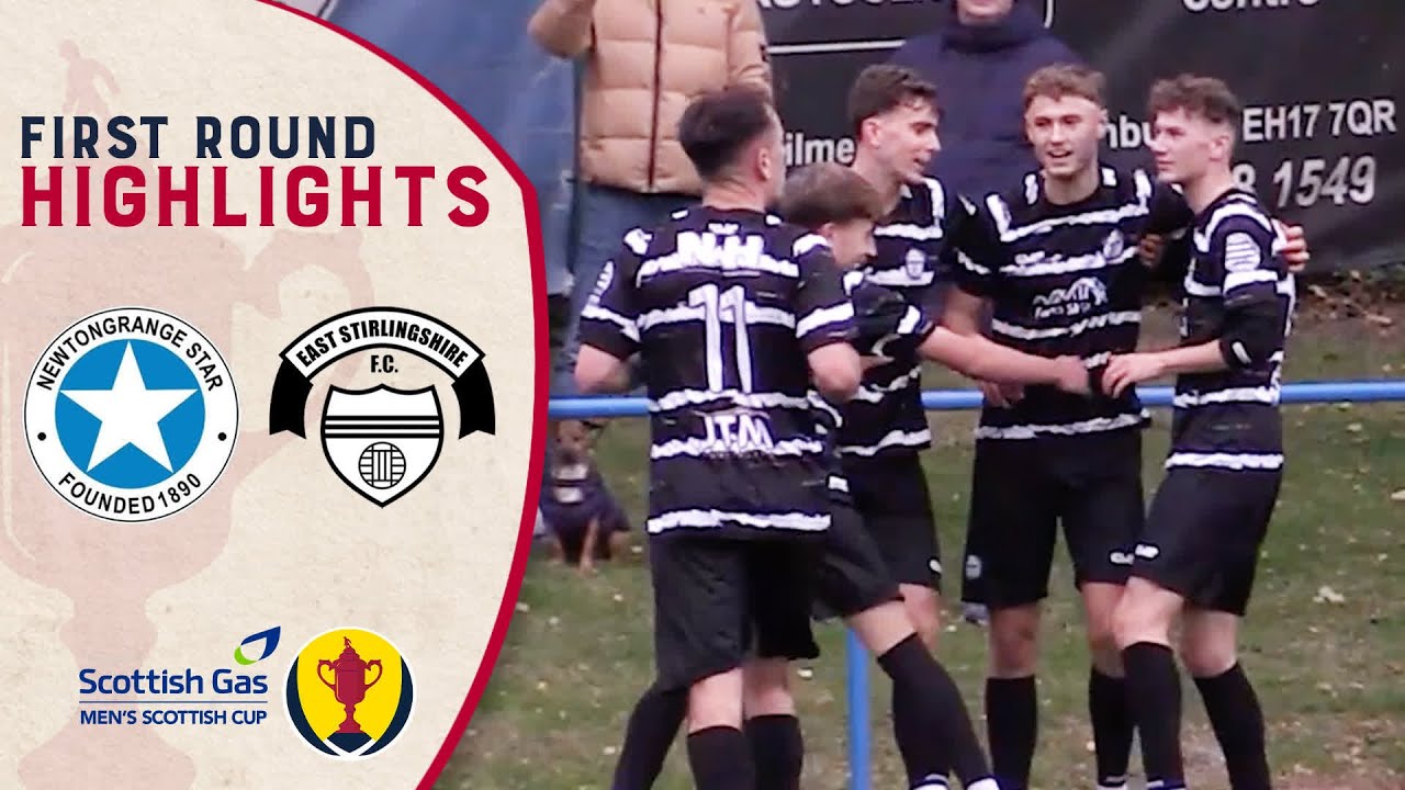 Newtongrange Star 1-3 East Stirlingshire | Scottish Gas Men's Scottish Cup