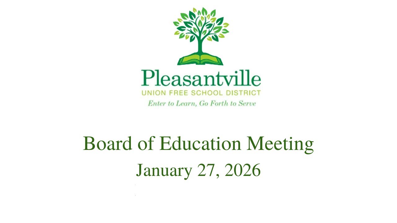 Board of Education Meeting January 27, 2026
