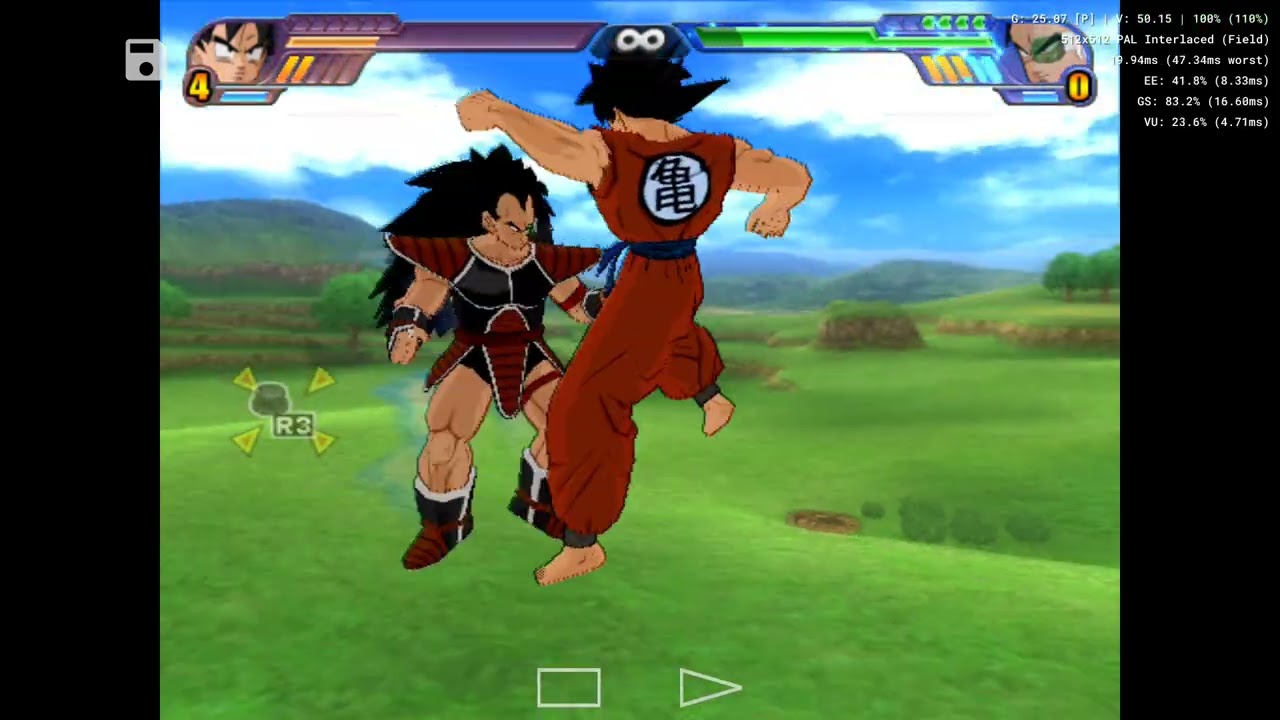Dragon ball Z budokai teikaichi 3 ps2 Europe france @cednationalbrut parti 2