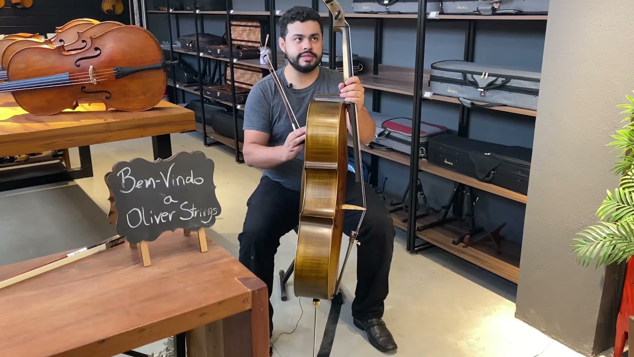 Violoncelo Semi Profissional Orquezz Strad 4/4