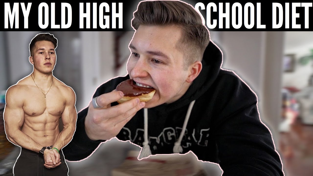 Eating My Old HIGH SCHOOL DIET For A Day | Full Day Of Eating As A Student