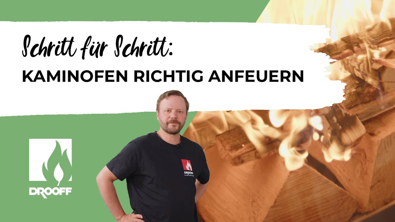 Kamin anz&uuml;nden &ndash; Anleitung, wie ich meinen Kaminofen richtig anheize