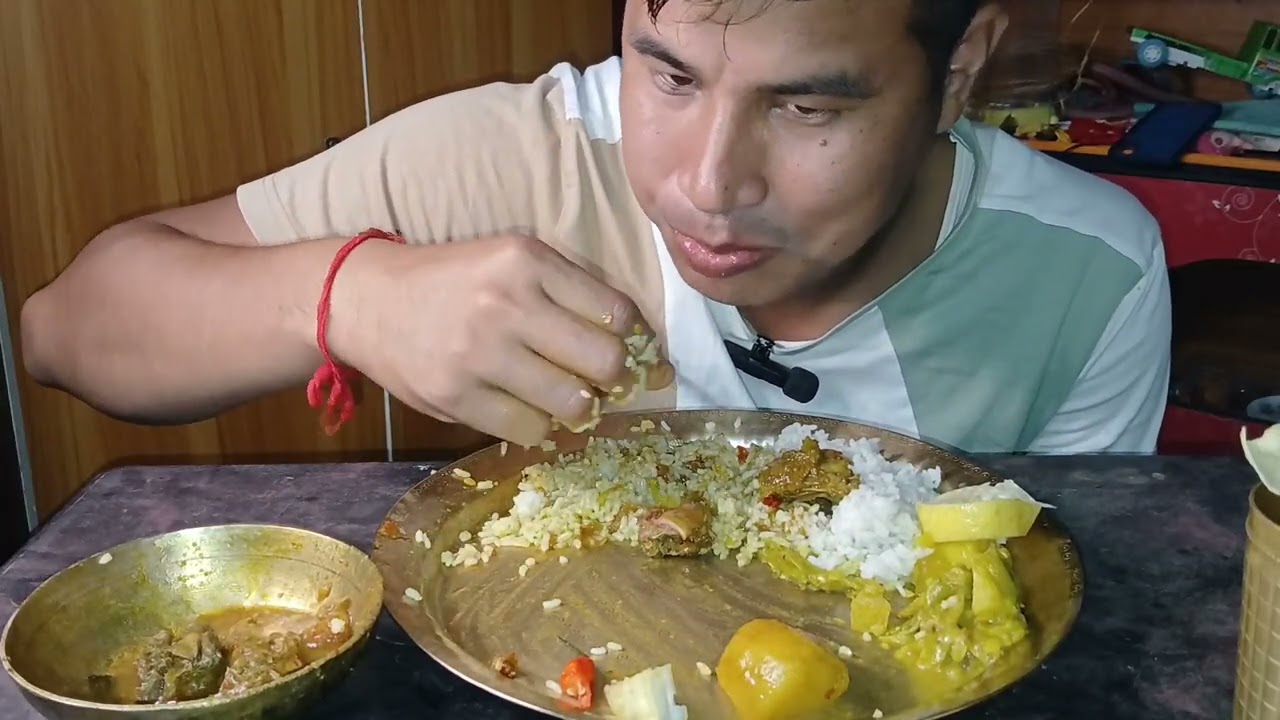 Local chicken ৰ সৈতে আজিৰ এসাঁজ 🤤👌👍