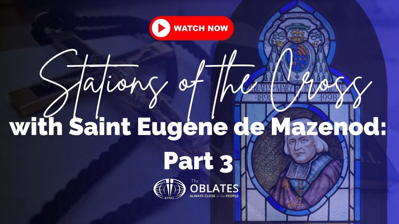 Praying the Stations Way of Cross with Saint Eugene: Part Three #lent2026 #lent #wayofthecross