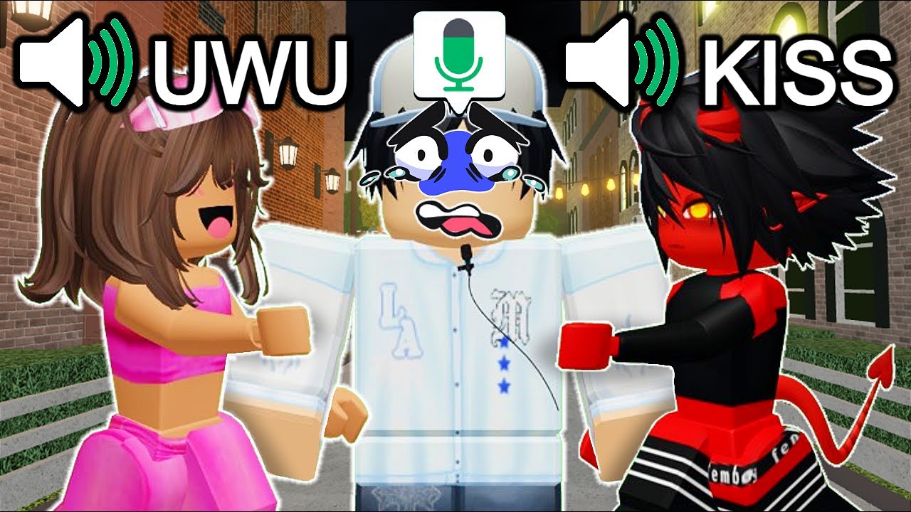 this Roblox VOICE CHAT game is WAY TOO SUS...