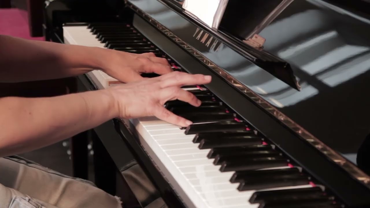 Debussy Arabesque on a Yamaha YUX Upright Piano