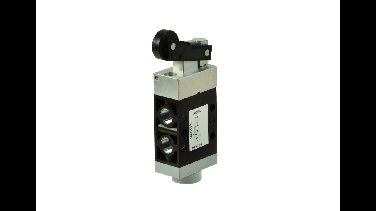 Pneumatic Roller Lever Valves | Mechanically Operated Valves