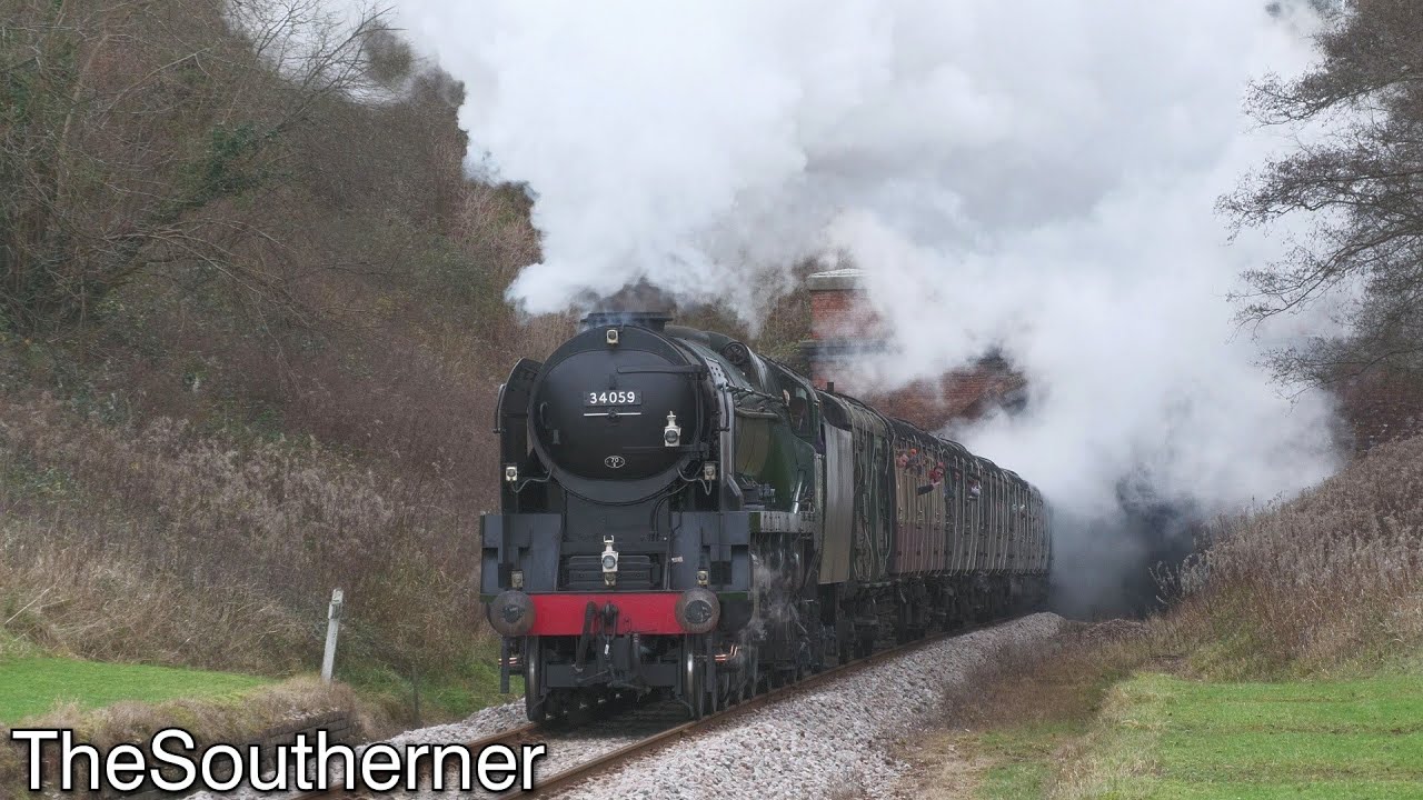 Bluebell Railway - 'New Year's Day Steam Up' 01/01/2024