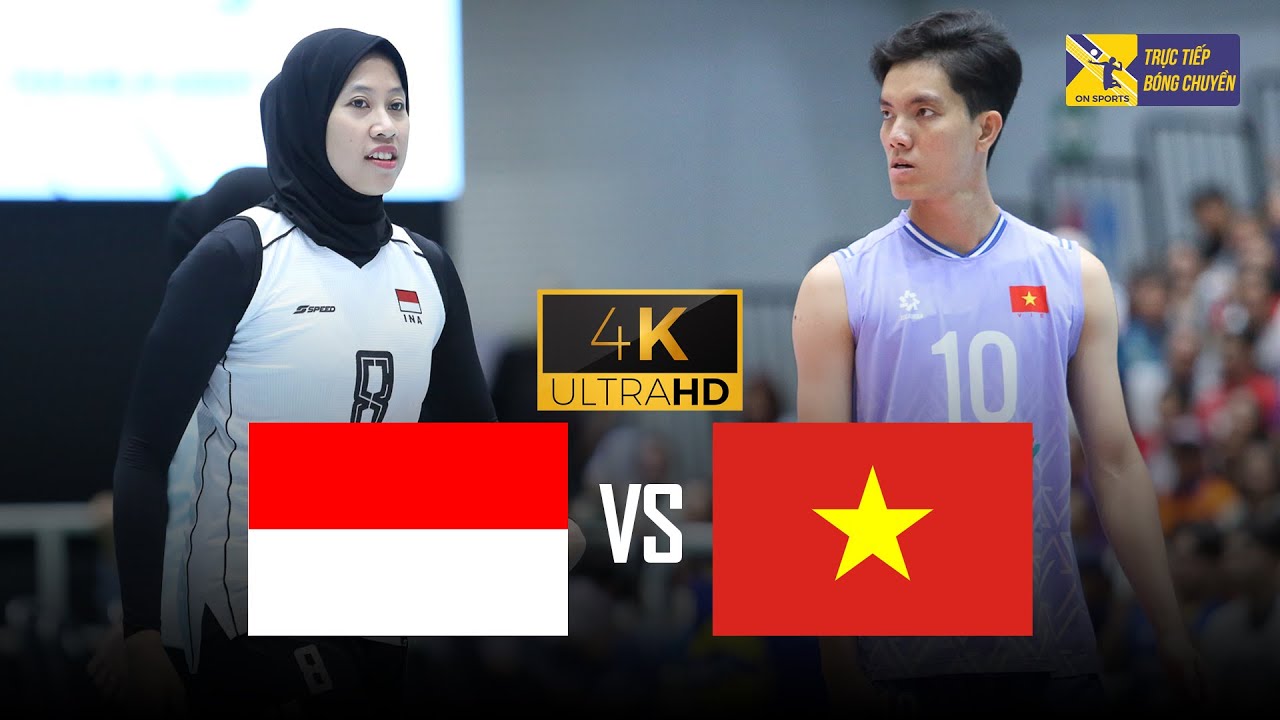 Full 4K | INDONESIA vs VIỆT NAM | Vi Thị Như Quỳnh - Bích Thủy song tấu liên tục bắn phá